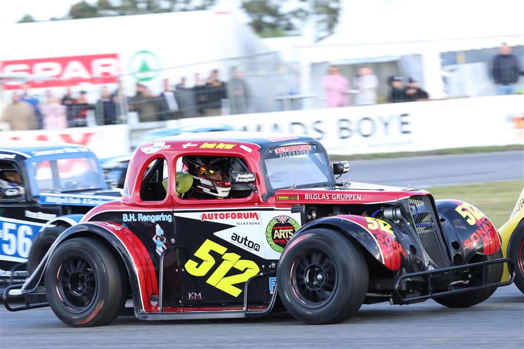 Nu skal titlen køres i hus for ARTS og Kevin Verner.
(Foto: Motorsporten.dk)